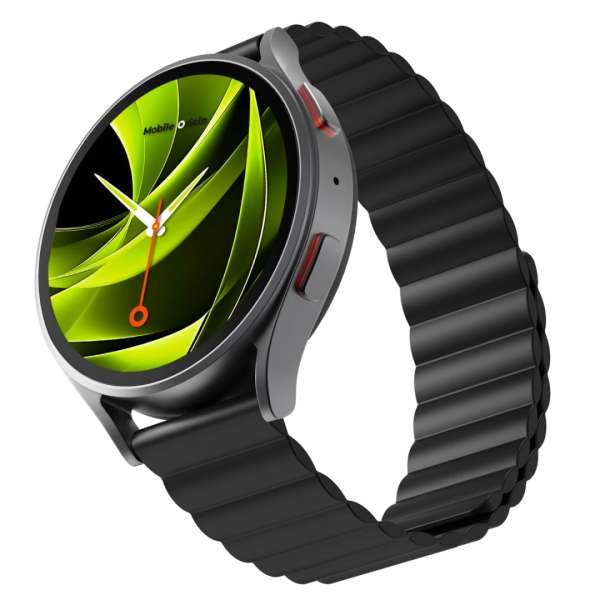 Mobile Origin Easy Strap Magnetic for ES3 Universal Quick Release 22mm Black/Orange