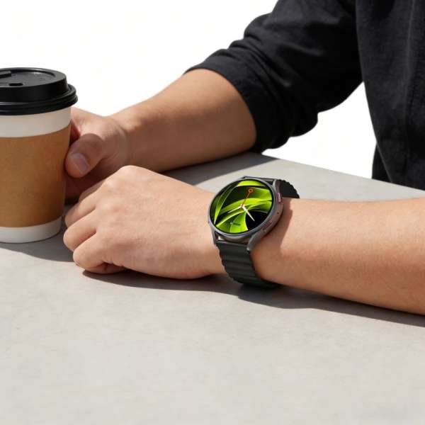 Mobile Origin Easy Strap Magnetic for ES3 Universal Quick Release 22mm Black/Yellow