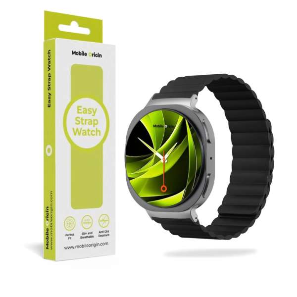 Mobile Origin Easy Strap Magnetic for Galaxy Watch 8 Black