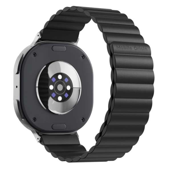 Mobile Origin Easy Strap Magnetic for Galaxy Watch 8 Black/Orange