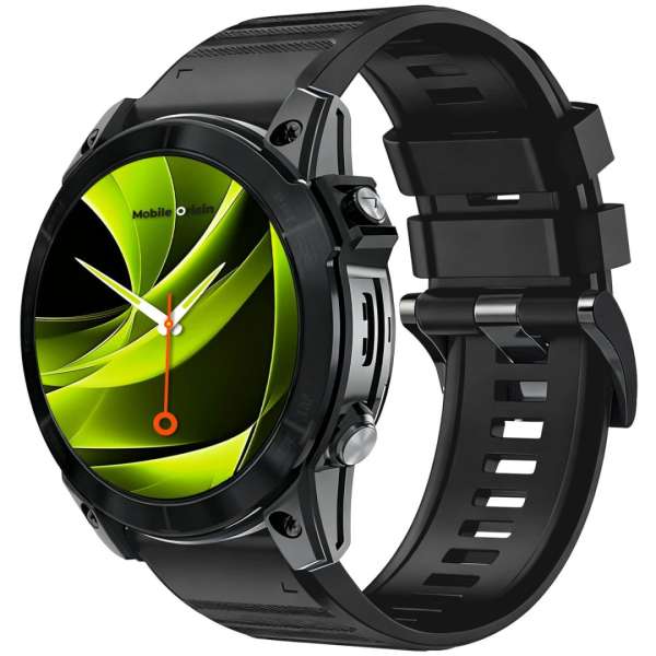 Mobile Origin Easy Strap Silicone ES2 Quick Fit for Garmin 22mm Black