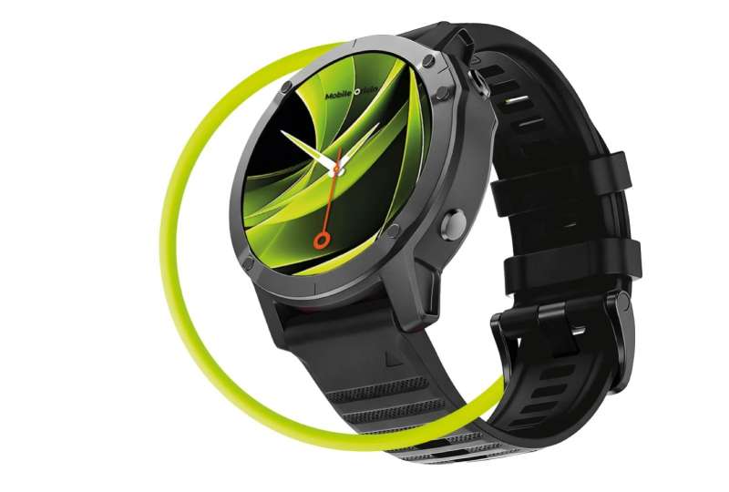 Mobile Origin Easy Strap Silicone ES2 Quick Fit for Garmin 22mm Black
