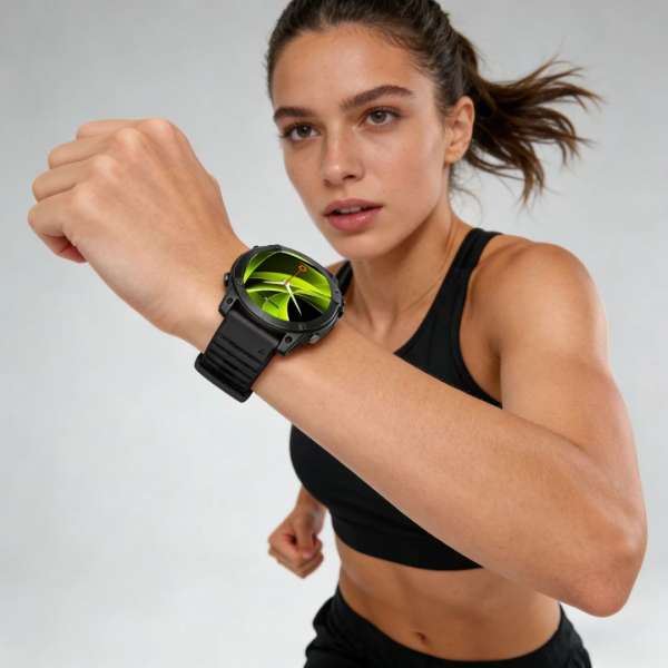 Mobile Origin Easy Strap Silicone ES2 Quick Fit for Garmin 22mm Orange