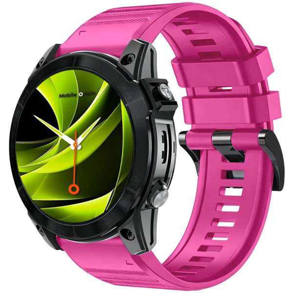 Mobile Origin Easy Strap Silicone ES2 Quick Fit for Garmin 22mm Pink