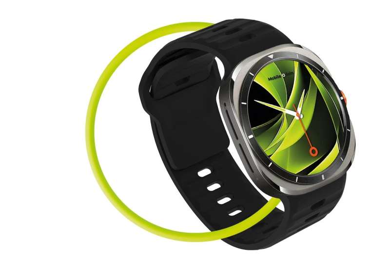 Mobile Origin Easy Strap Silicone for Galaxy Watch Ultra 47mm Starlight