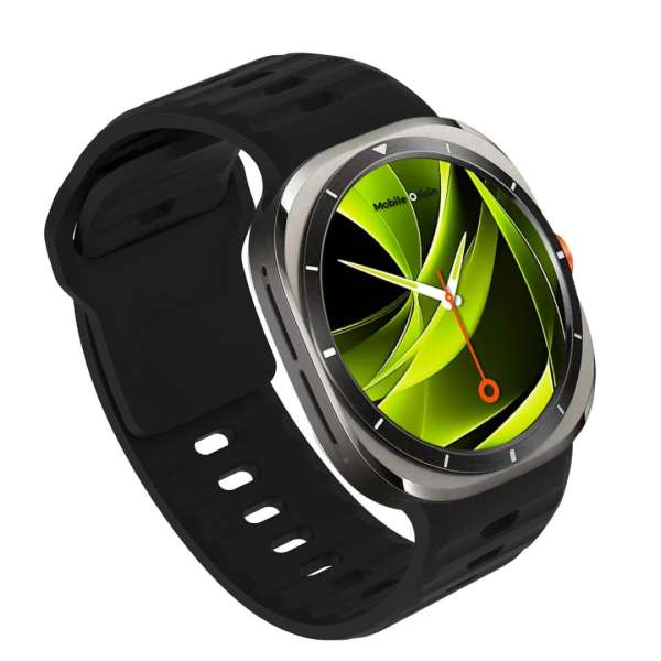 Mobile Origin Easy Strap Silicone for Galaxy Watch Ultra 47mm Fluorescence Yellow