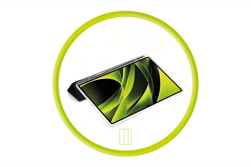 Mobile Origin Easy Tablet Case for Galaxy Tab S10 FE+ Transparent