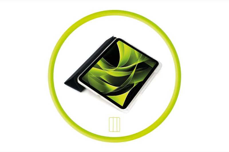 Mobile Origin Easy Tablet Case for iPad 11" 2025 Transparent