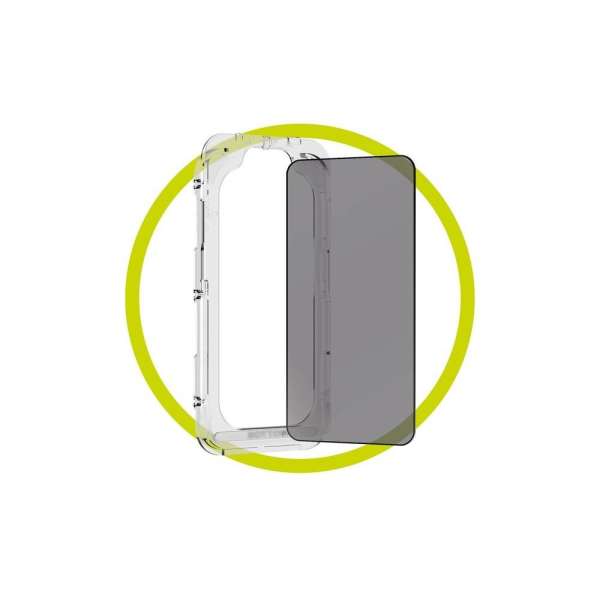 Mobile Origin EasyGlass Privacy with Applicator for iPhone 15 Pro