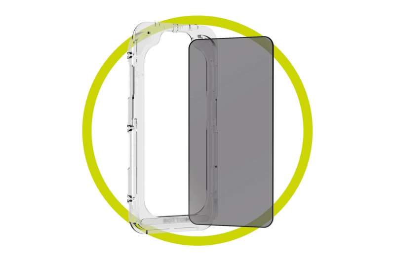 Mobile Origin EasyGlass Privacy with Applicator for iPhone 16 Pro Max/17 Pro Max