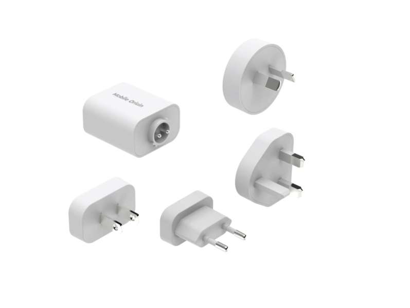 Mobile Origin GaN 30W Travel Charger MO14, EU,USA,UK,AUS