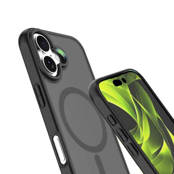 Mobile Origin Hybrid MagSafe Case for iPhone 16 Matte Black