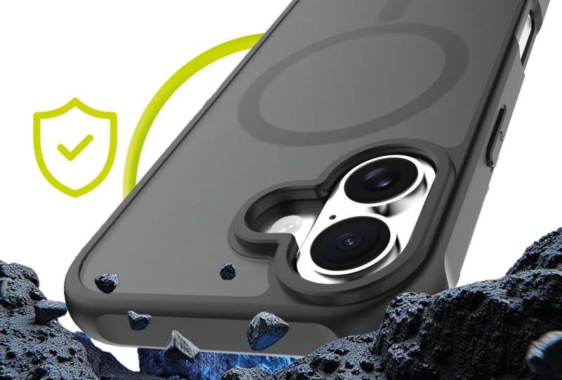 Mobile Origin Hybrid MagSafe Case for iPhone 17 Matte Black