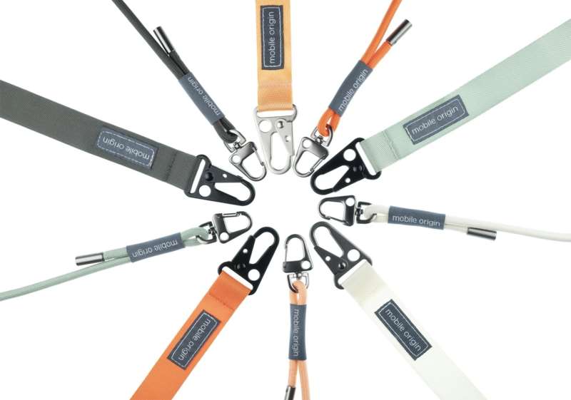 Mobile Origin Lanyard rope 6 mm, 82 - 163cm Orange