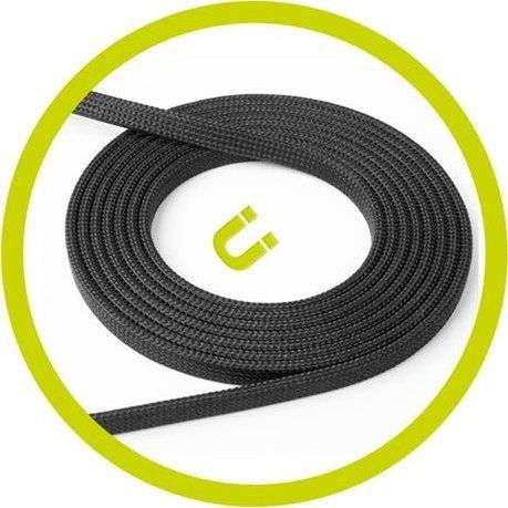 Mobile Origin Magnetic Flat Patented Original Cable USB-A to USB-C 1m Black  