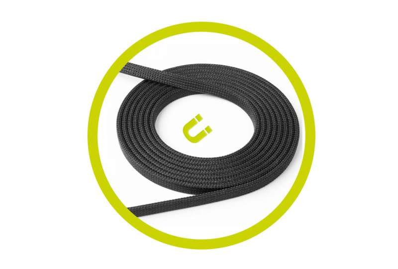 Mobile Origin Magnetic Flat Patented Original Cable USB-C to USB-C 1m Black