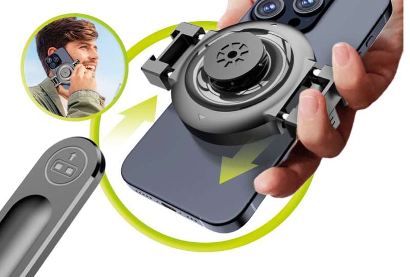Mobile Origin Magnetic Selfie Stick Tripod S1 Black