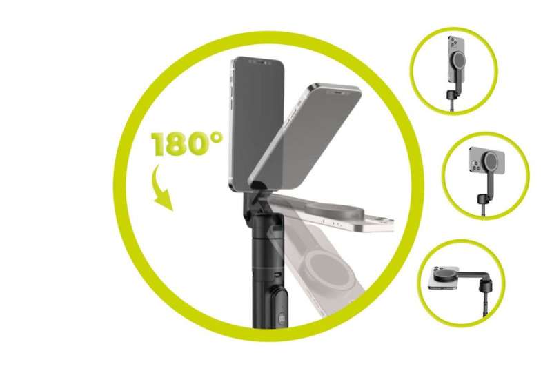 Mobile Origin Magnetic Selfie Stick Tripod S2 Black