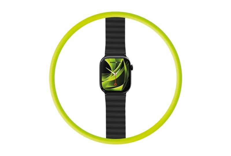 Mobile Origin MO Magnetic Strap II Apple Watch 44/45/46/49mm Black/Black