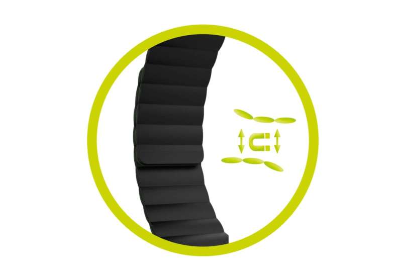 Mobile Origin MO Magnetic Strap II Apple Watch 44/45/46/49mm Black/Black