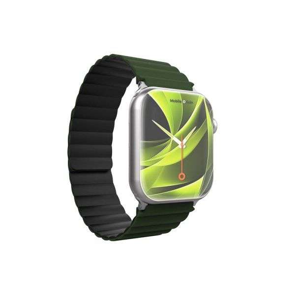 Mobile Origin MO Magnetic Strap II Apple Watch 44/45/46/49mm Green/Black