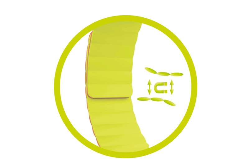Mobile Origin MO Magnetic Strap II Apple Watch 44/45/46/49mm Orange/Green