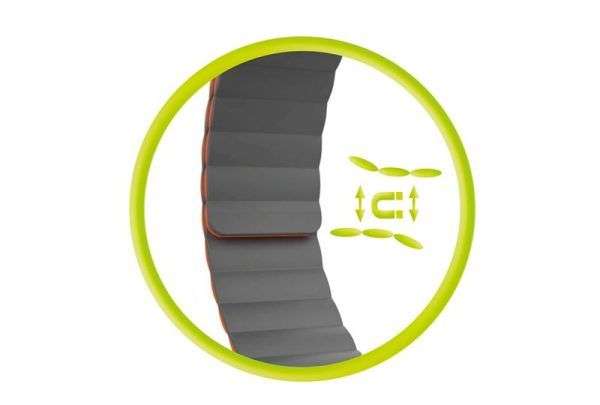 Mobile Origin MO Magnetic Strap II Apple Watch 44/45/46/49mm Orange/Grey