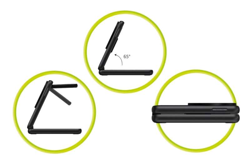 Mobile Origin 3in1 Foldable Qi2 Charger PW8 Black