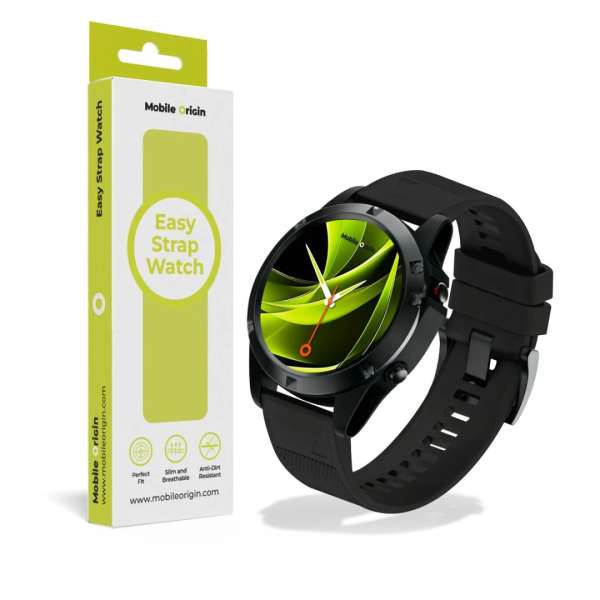Mobile Origin Easy Strap ES1 Quick Fit for Garmin 26mm Black