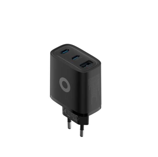 Mobile Origin Mobile Origin GaN 40W Wall Charger MO13, black 1 USB-A + 2 USB-C Black