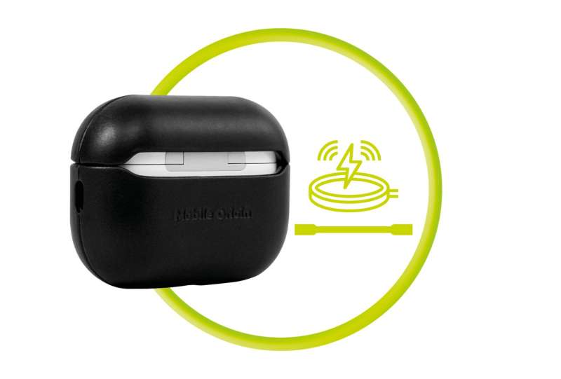 Mobile Origin AirPods Pro 2 Leather Case Black