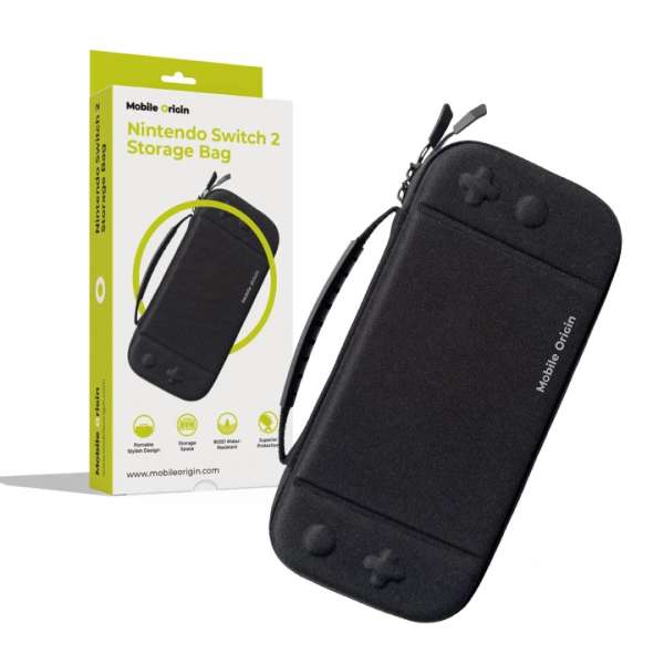Mobile Origin Nintendo Switch 2 Storage Bag Black
