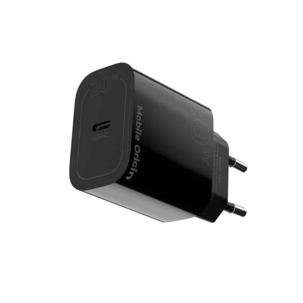 Mobile Origin PD20W Wall Charger MO11 1USB-C Black