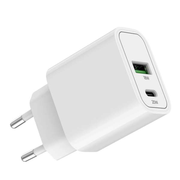 Mobile Origin PD20W Wall Charger MO12, 1 USB-A + 1 USB-C