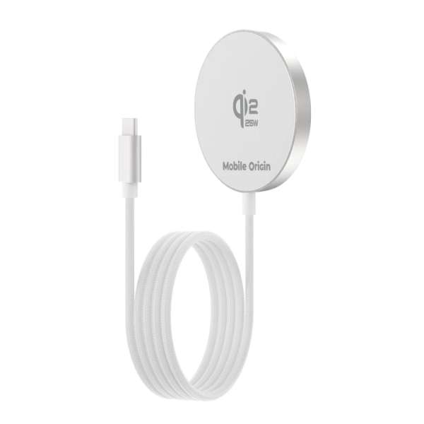 Mobile Origin Qi2 25W Magnetic Charging Pad PW29 White