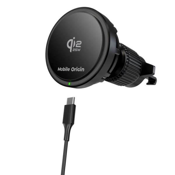 Mobile Origin Qi2 Wireless Car Charger 25W CA24 Black