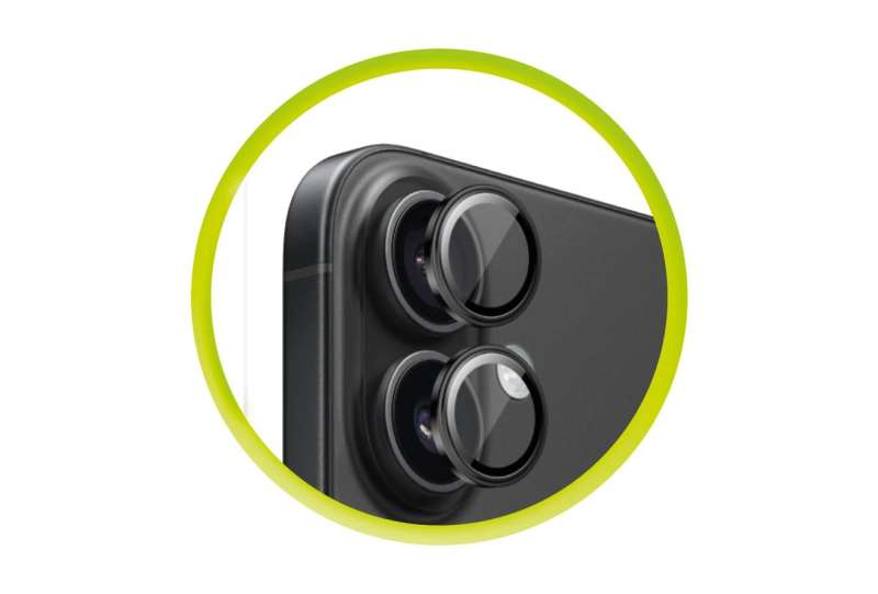 Mobile Origin Sapphire Lens guards for iPhone 17 Black
