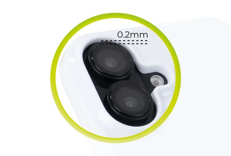 Mobile Origin Sapphire Lens guards for iPhone 17 Black