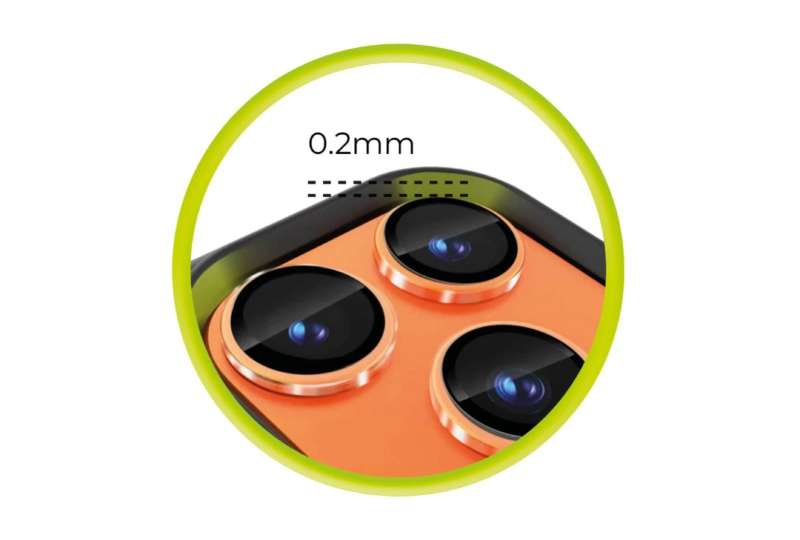 Mobile Origin Sapphire Lens guards for iPhone 17 Clear