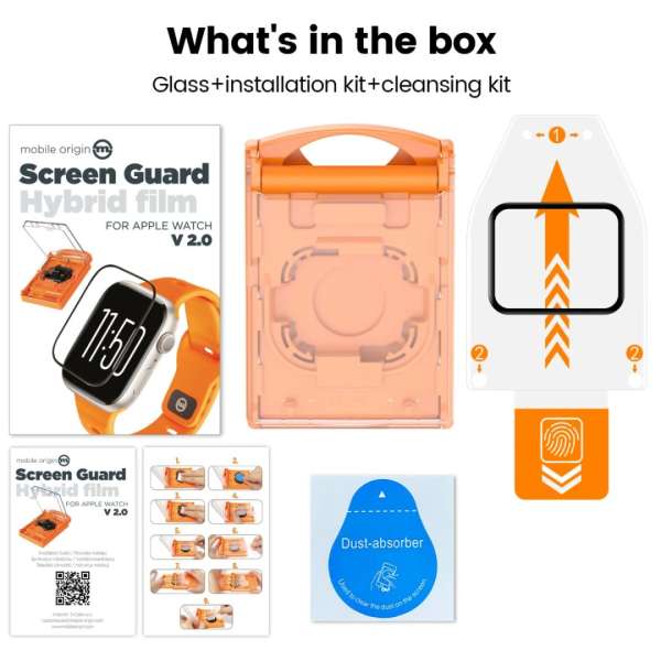 Mobile Origin Screen Guard Hybrid film Apple Watch 9/8/7 41mm