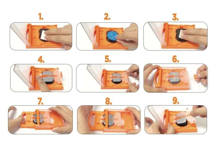 Mobile Origin Screen Guard Hybrid film for Apple Watch 10 46mm