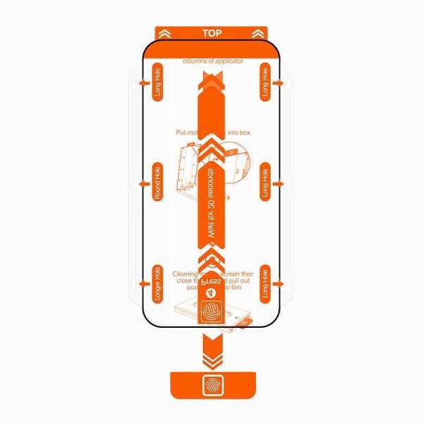 Mobile Origin Screen Guard iPhone 11/XR with easy applicator 2 pack