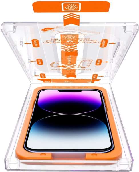 Mobile Origin Screen Guard iPhone 14/13/13 Pro/16e with easy applicator 2 pack