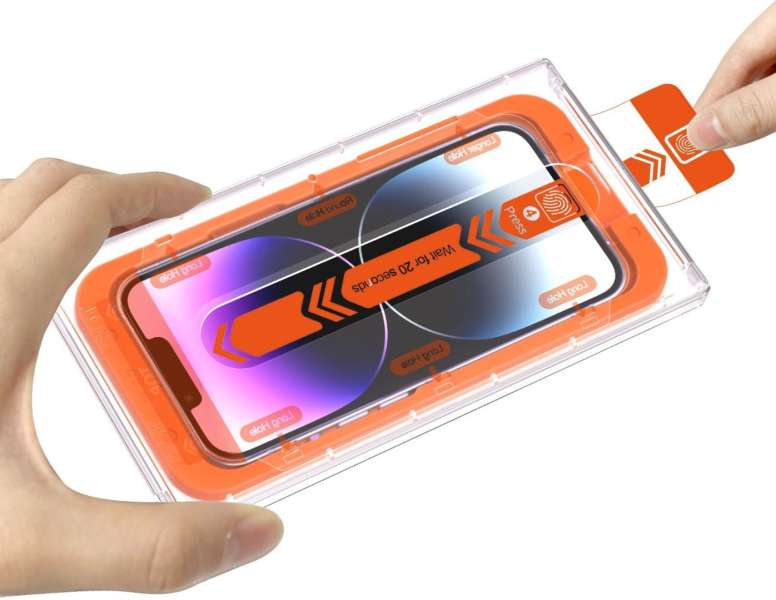 Mobile Origin Screen Guard iPhone 14 Plus/13 Pro Max with easy applicator 2 pack