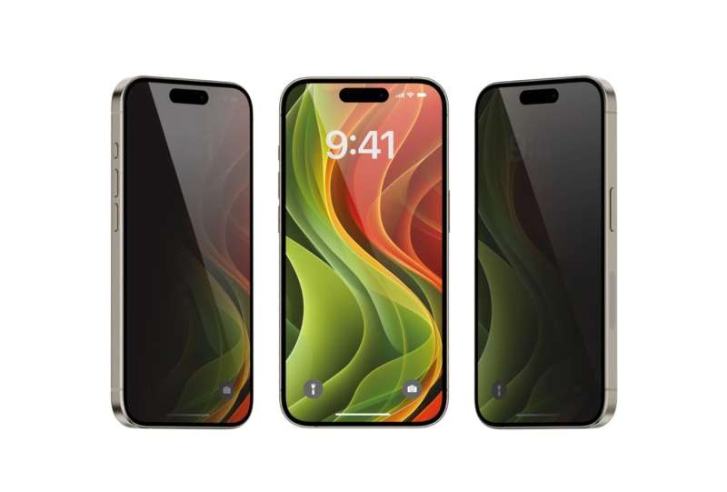 Mobile Origin Screen Guard Privacy with easy applicator for iPhone 17 Pro Max 2 Pack
