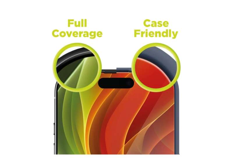 Mobile Origin Screen Guard with easy applicator case friendly for iPhone 17 Pro 2 Pack