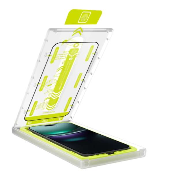 Mobile Origin Screen Guard with easy applicator full coverage for iPhone 17 Pro Max 2 Pack