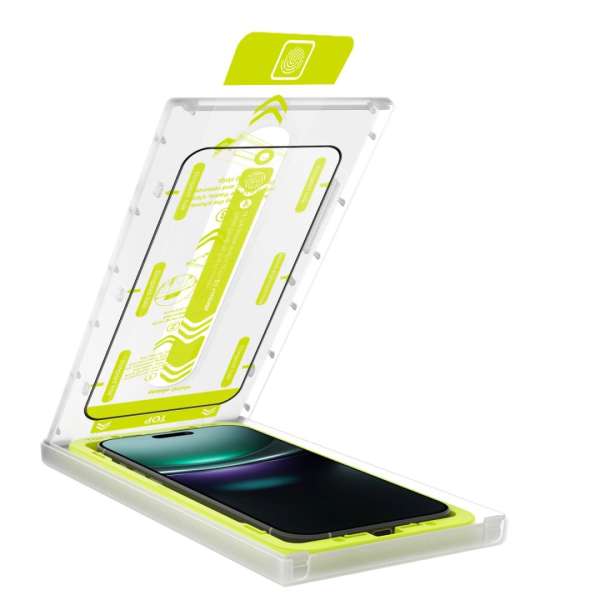 Mobile Origin Screen Guard with easy applicator full coverage for iPhone Air 2Pack Clear