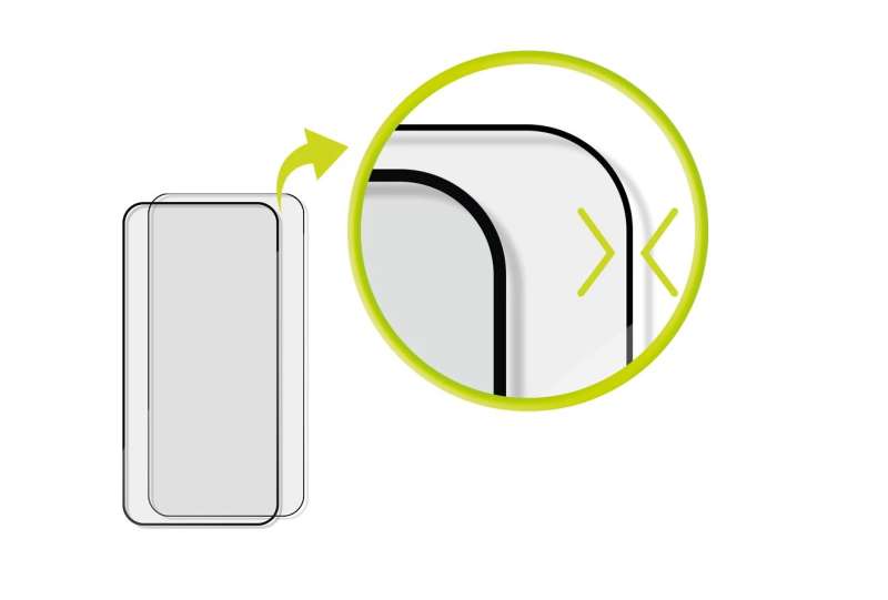 Mobile Origin Screen Guard with easy applicator full coverage for iPhone Air 2Pack Clear
