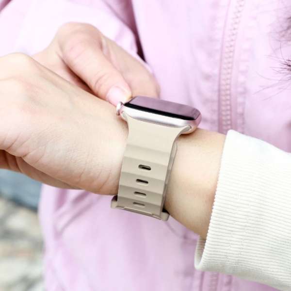 Mobile Origin Strap III for Apple Watch 49mm/46mm/45mm/44mm Light Beige